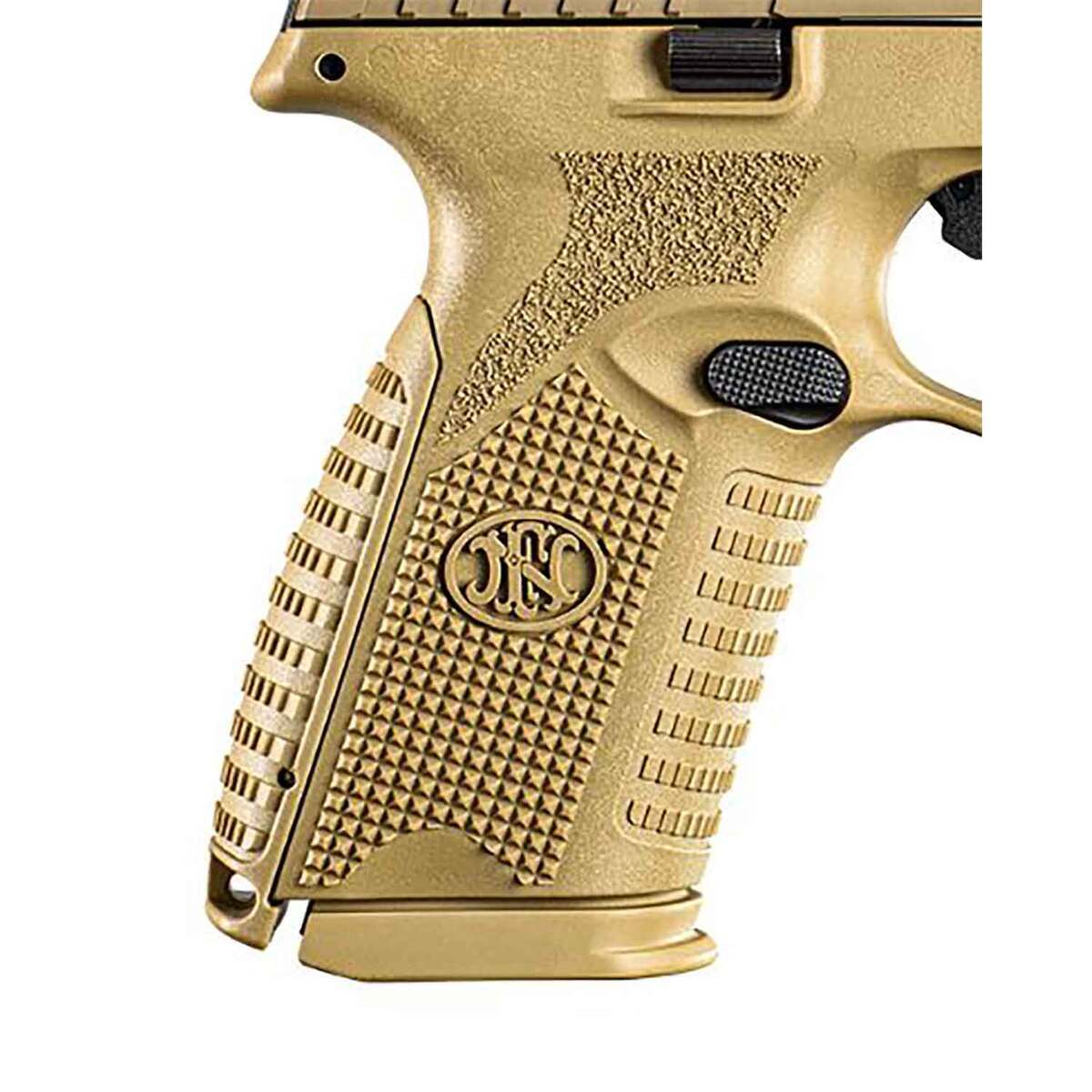 FN 509 Midsize Tactical 9mm Luger 4.5in FDE Pistol - 10+1 Rounds - Tan FN 509 Midsize Tactical 9mm Luger 4.5in FDE Pistol - 10+1 Rounds - Tan