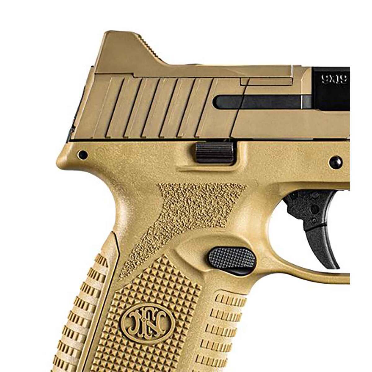 FN 509 Midsize Tactical 9mm Luger 4.5in FDE Pistol - 10+1 Rounds - Tan FN 509 Midsize Tactical 9mm Luger 4.5in FDE Pistol - 10+1 Rounds - Tan