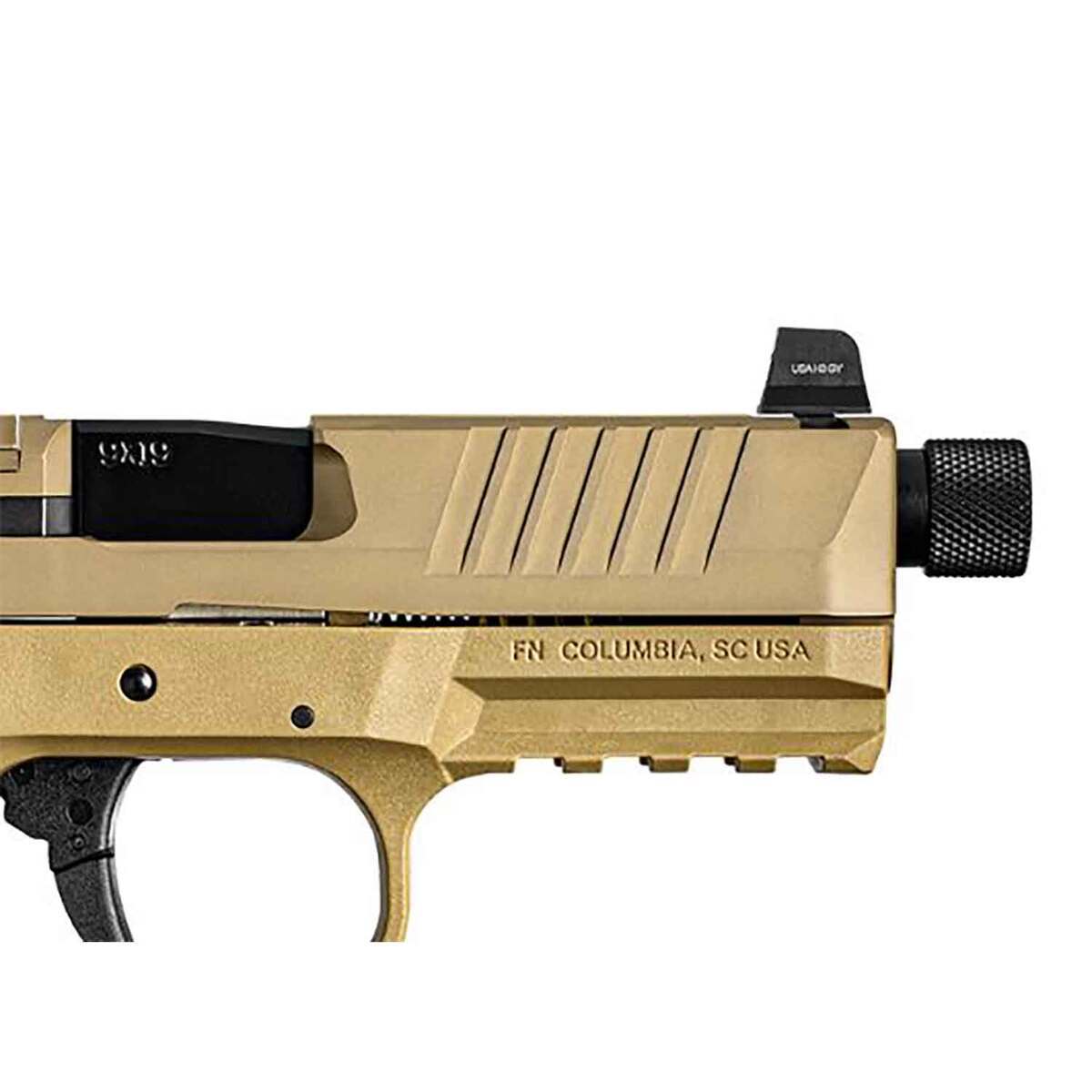 FN 509 Midsize Tactical 9mm Luger 4.5in FDE Pistol - 10+1 Rounds - Tan FN 509 Midsize Tactical 9mm Luger 4.5in FDE Pistol - 10+1 Rounds - Tan