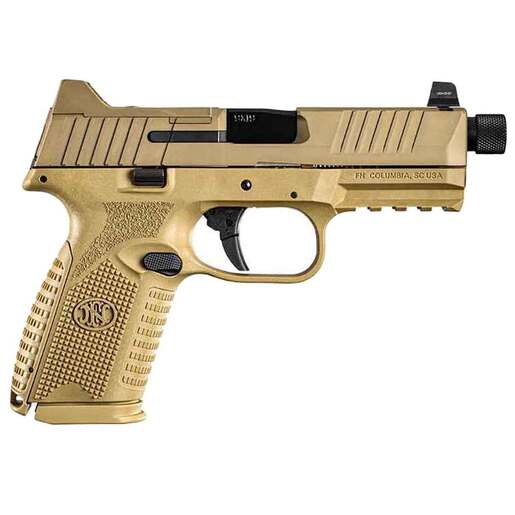 FN 509 Midsize Tactical 9mm Luger 4.5in FDE Pistol - 24+1 Rounds - Tan image