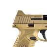 FN 509 Midsize Tactical 9mm Luger 4.5in FDE Pistol - 24+1 Rounds - Tan