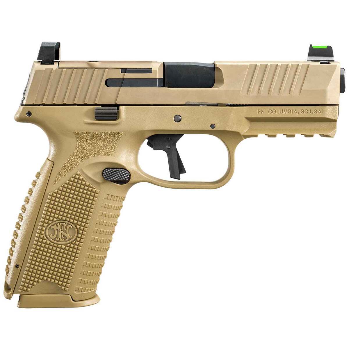 FN 509 MRD 9mm Luger 4in Flat Dark Earth Pistol - 17+1 Rounds - Tan FN 509 MRD 9mm Luger 4in Flat Dark Earth Pistol - 17+1 Rounds - Tan