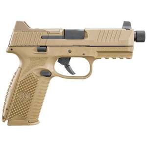 FN 509 Tactical 9mm Luger 45in FDE Pistol  101 Rounds
