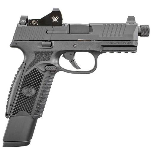 FN 509 Tactical Vortex Viper 9mm Luger 4.5in Black Pistol - 24+1 Rounds  - Black image