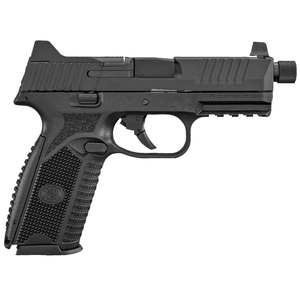 FN 509 Tactical with Threaded Barrel 9mm Luger 4.5in Black Pistol - 10+1 Rounds