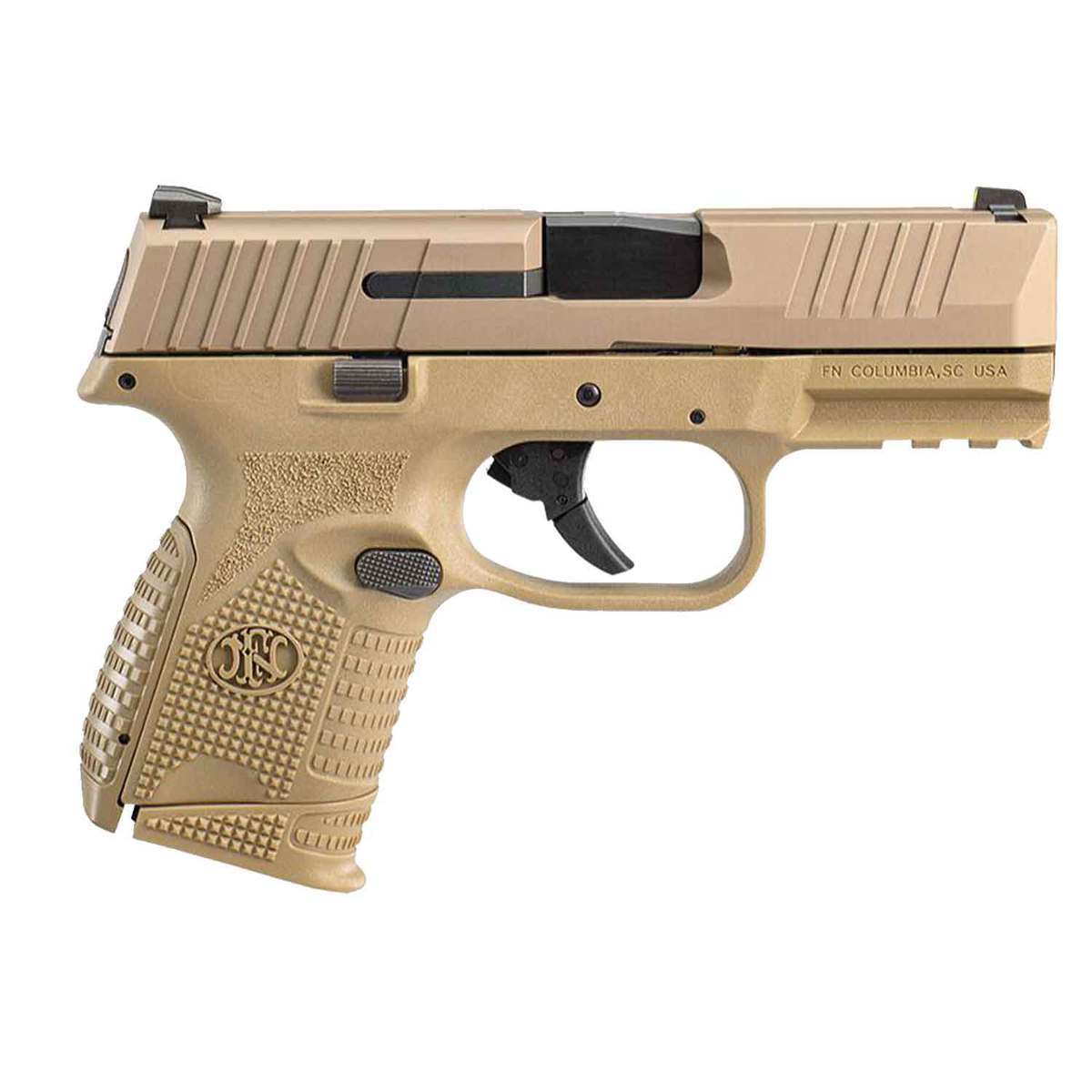 FN 509C 9mm Luger 3.7in FDE Pistol - 15+1 Rounds - Flat Dark Earth FN 509C 9mm Luger 3.7in FDE Pistol - 15+1 Rounds - Flat Dark Earth