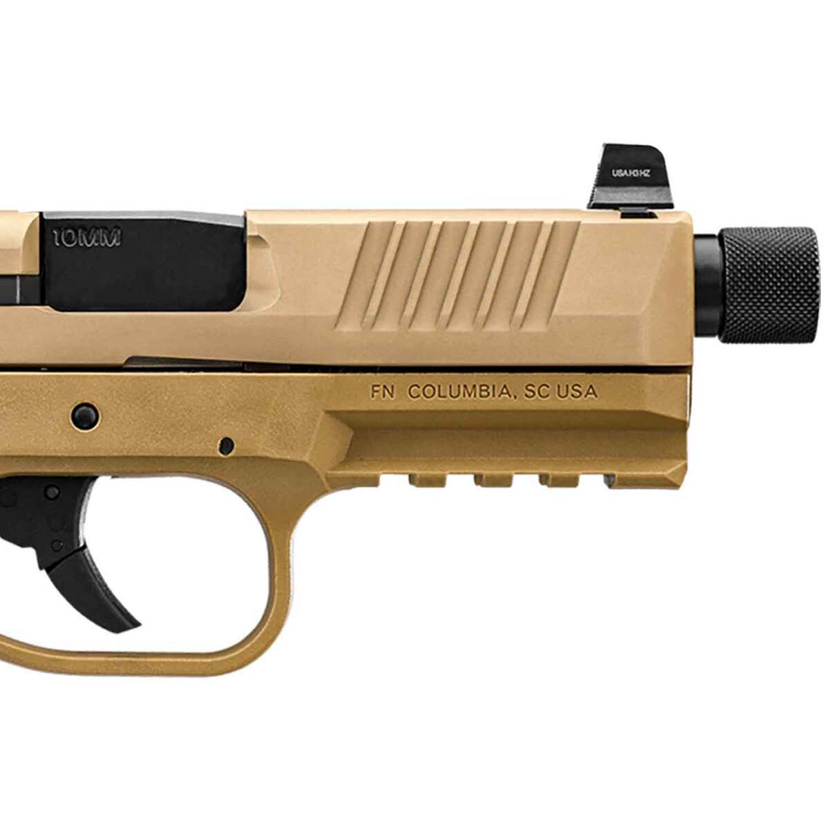 FN 510 Tactical 10mm Auto 4.7in FDE Pistol - 22+1 Rounds - Tan FN 510 Tactical 10mm Auto 4.7in FDE Pistol - 22+1 Rounds - Tan