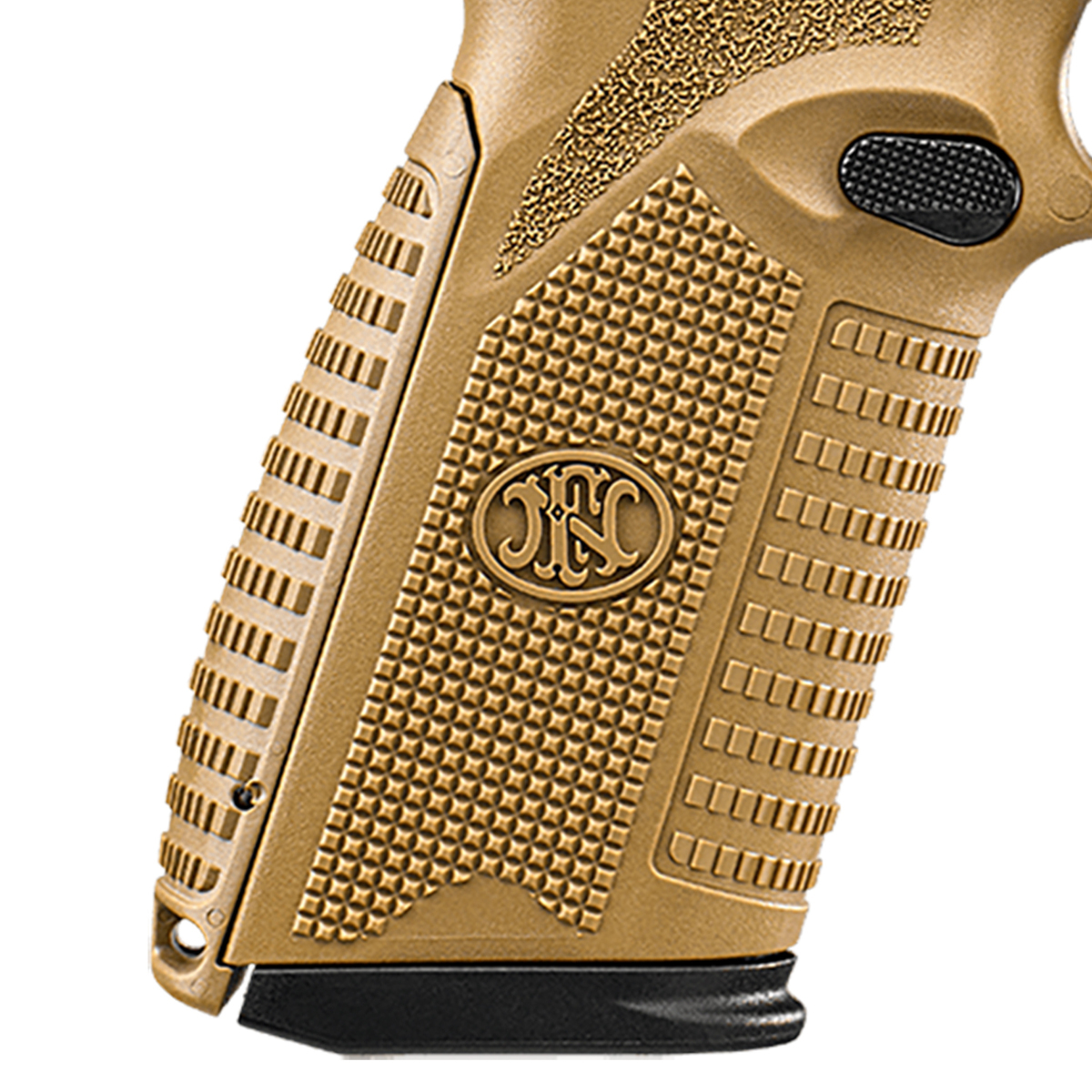 FN 545 45 Auto (ACP) 4.7in FDE Cerakote Pistol - 10+1 Rounds - Tan FN 545 45 Auto (ACP) 4.7in FDE Cerakote Pistol - 10+1 Rounds - Tan