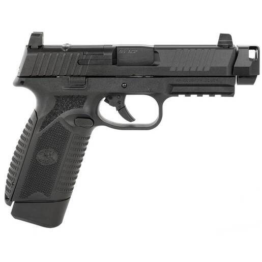 FN 545 MRD Compensated 45 Auto (ACP) 4.43in Black PVD Pistol - 15+1 Rounds - Black