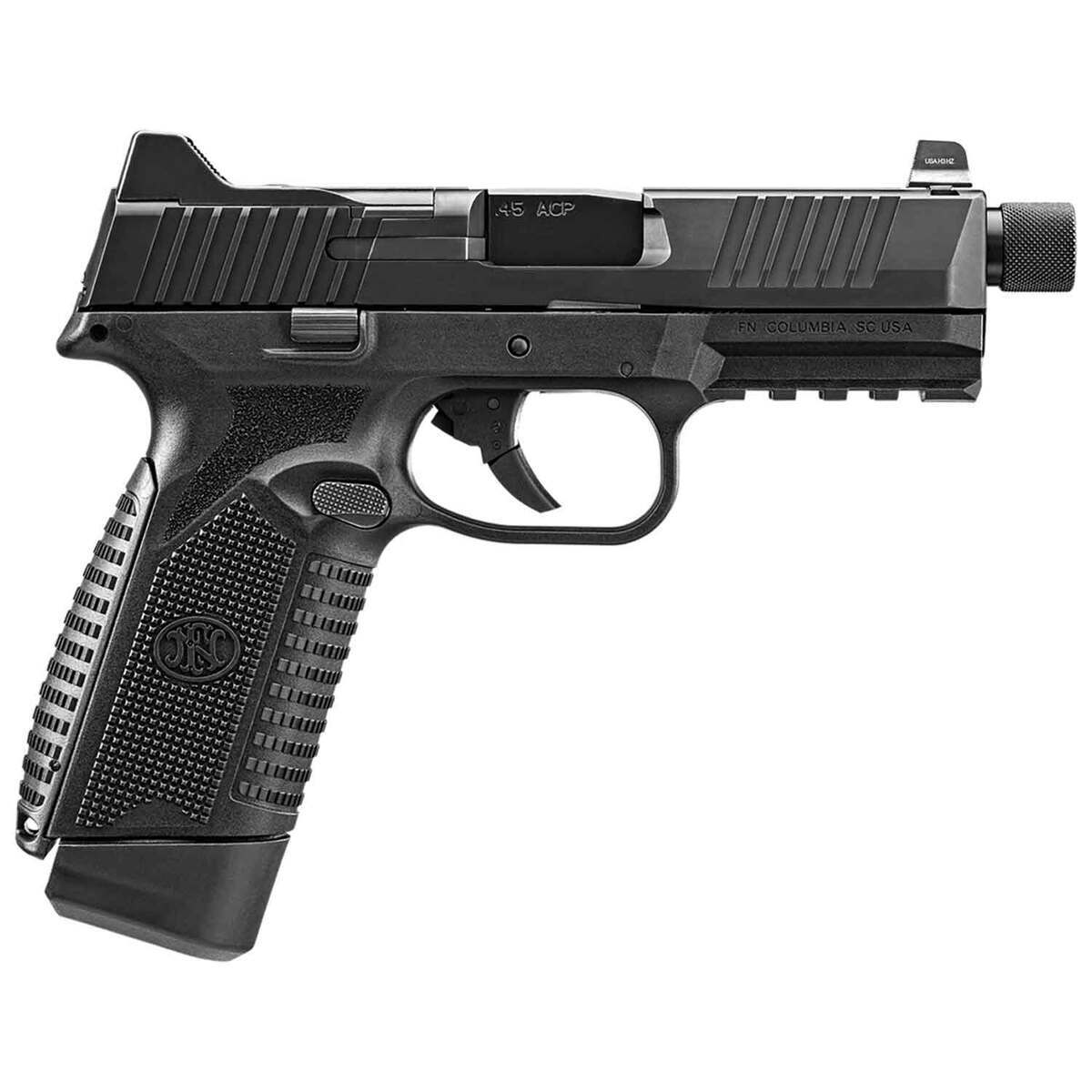 FN 545 Tactical 45 Auto (ACP) 4.7in Black Pistol - 10+1 Rounds - Black FN 545 Tactical 45 Auto (ACP) 4.7in Black Pistol - 10+1 Rounds - Black