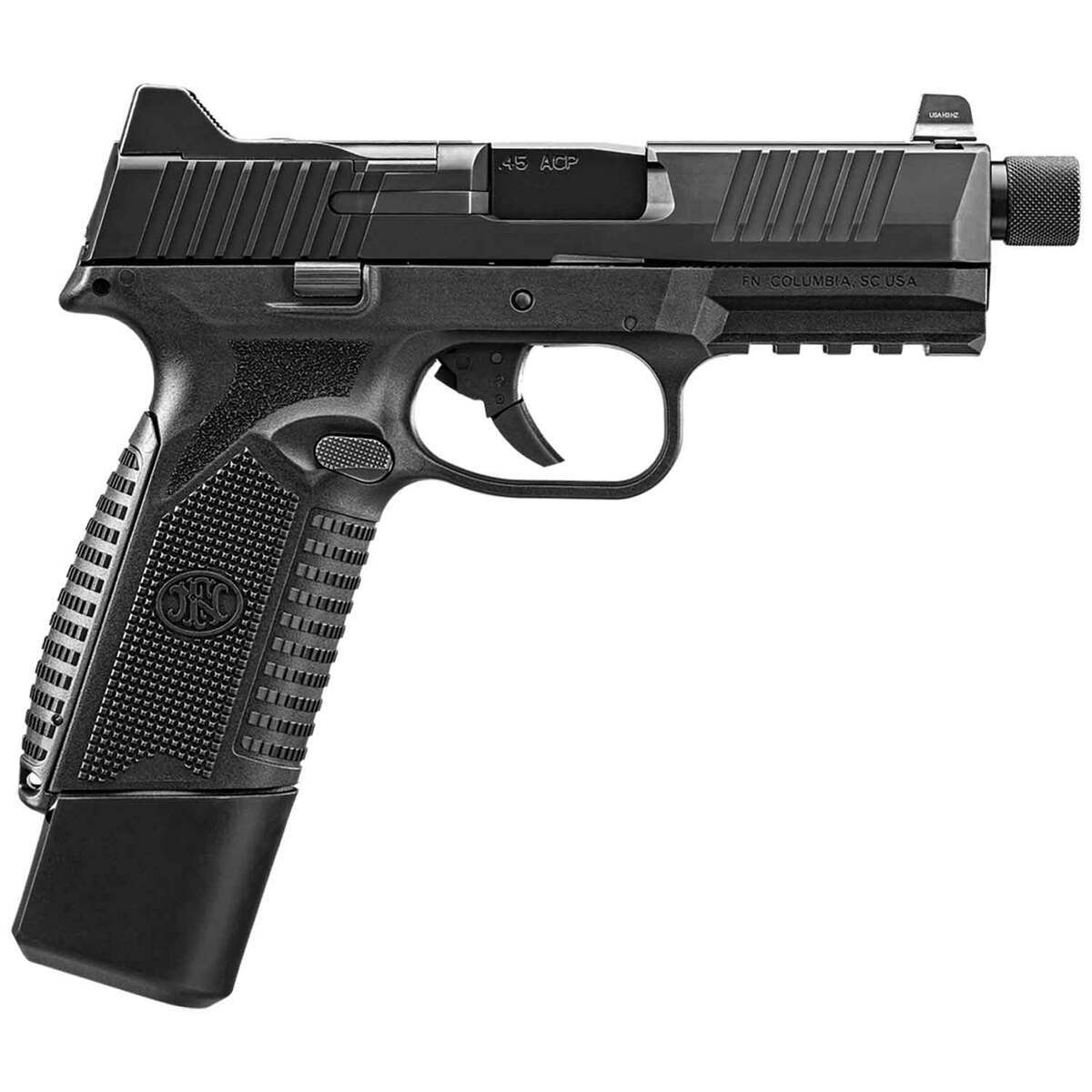 FN 545 Tactical 45 Auto (ACP) 4.7in Black Pistol - 18+1 Rounds - Black FN 545 Tactical 45 Auto (ACP) 4.7in Black Pistol - 18+1 Rounds - Black