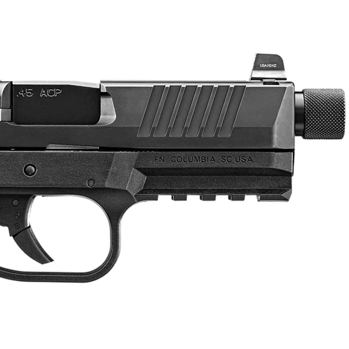 FN 545 Tactical 45 Auto (ACP) 4.7in Black Pistol - 18+1 Rounds - Black FN 545 Tactical 45 Auto (ACP) 4.7in Black Pistol - 18+1 Rounds - Black