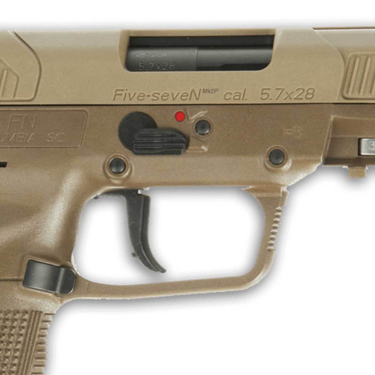 FN Five-Seven 5.7X28 FDE 4.8in Pistol - 20+1 Rounds - Tan FN Five-Seven 5.7X28 FDE 4.8in Pistol - 20+1 Rounds - Tan