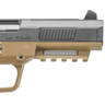 FN Five-seveN 5.7x28mm 4.8in FDE/Black Pistol - 20+1 Rounds - Tan