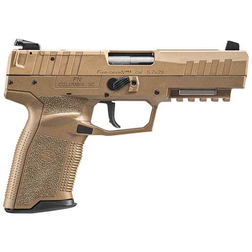 FN Five-SeveN MRD 5.7x28mm 4.8in FDE Pistol - 10+1 Rounds - Tan Full-Size image