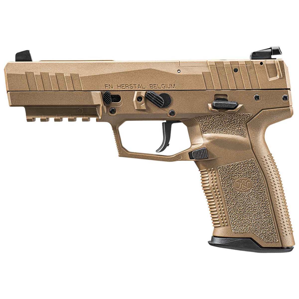 FN Five-seveN MRD 5.7x28mm 4.8in FDE Pistol - 10+1 Rounds - Tan FN Five-seveN MRD 5.7x28mm 4.8in FDE Pistol - 10+1 Rounds - Tan