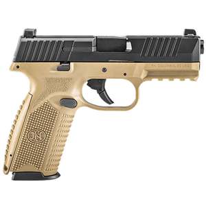 FN FN 509 Double Action 9mm Luger 4in Black/FDE Pistol - 17+1 Rounds