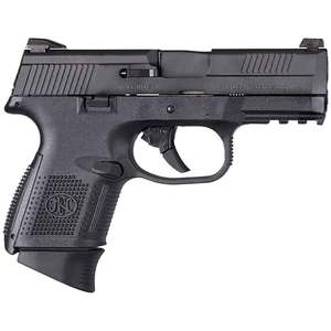 FN FNS-40 Compact MS 40 S&W 3.6in Black Pistol - 14+1 Rounds