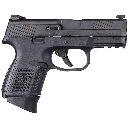 FN FNS-40 Compact MS 40 S&W 3.6in Black Pistol - 14+1 Rounds - Compact image