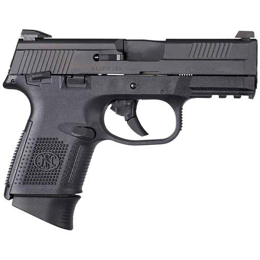 FN FNS-40 Compact MS with Fixed 3-Dot Night Sights 40 S&W 3.6in Black Pistol - 14+1 Rounds - Compact image