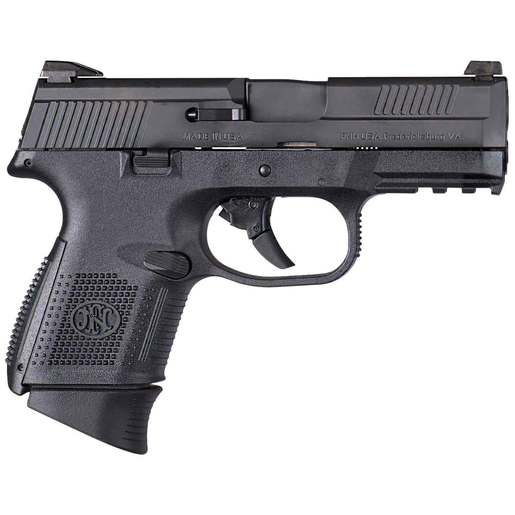 FN FNS-40 Fixed 3-Dot Green Tritium Night Sight Compact 40 S&W 3.6in Matte Black Pistol - 10+1 Rounds - Black Compact image