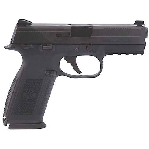 FN FNS-40 MS 40 S&W 4in Matte Black Pistol - 14+1 Rounds - Black image