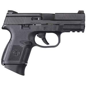 FN FNS-9 Compact 9mm Luger 3.6in Matte Black Pistol - 17+1 Rounds