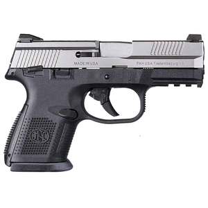 FN FNS-9 Compact 9mm Luger 3.6in Stainless Pistol - 17+1 Rounds