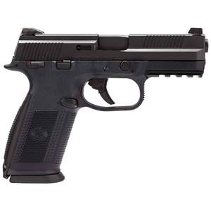 FN FNS-9 MS 9mm Luger 4in Black Pistol - 17+1 Rounds