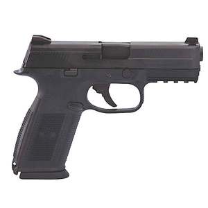 FN FNS-9 9mm Luger 4in Matte Black Pistol - 10+1 Rounds