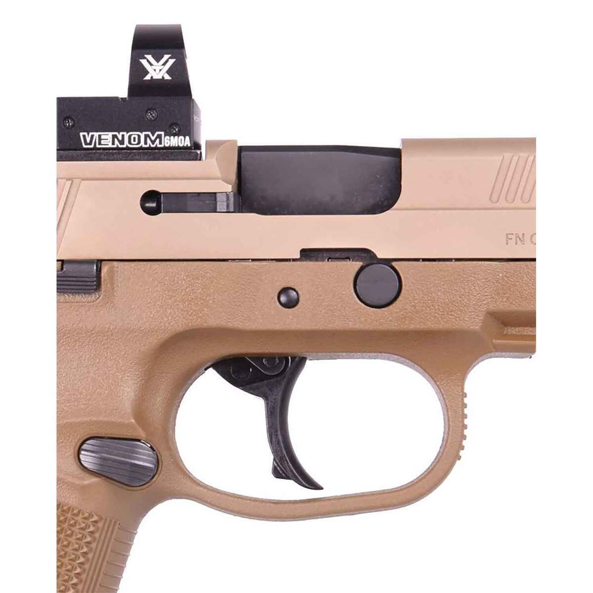 FN FNX-45 Tactical 45 Auto (ACP) 5.3in FDE Pistol - 10+1 Rounds - Tan FN FNX-45 Tactical 45 Auto (ACP) 5.3in FDE Pistol - 10+1 Rounds - Tan