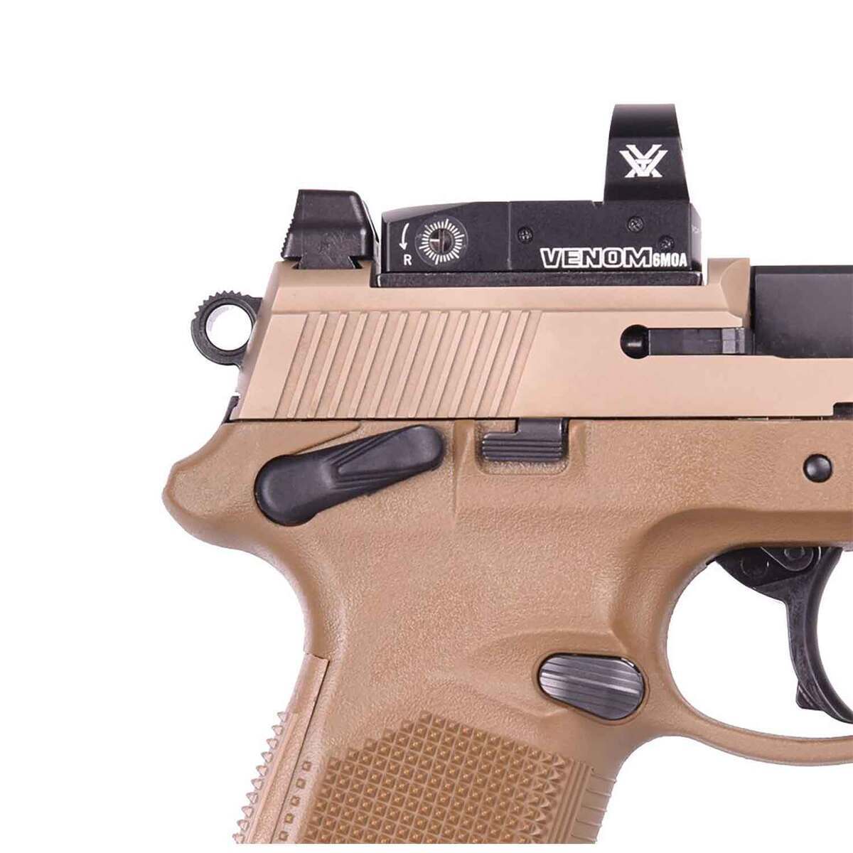 FN FNX-45 Tactical 45 Auto (ACP) 5.3in FDE Pistol - 10+1 Rounds - Tan FN FNX-45 Tactical 45 Auto (ACP) 5.3in FDE Pistol - 10+1 Rounds - Tan