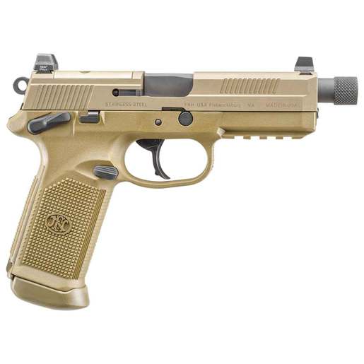 FN FNX-45 Tactical 45 Auto (ACP) 5.3in Flat Dark Earth Pistol - 15+1 Rounds - Tan image