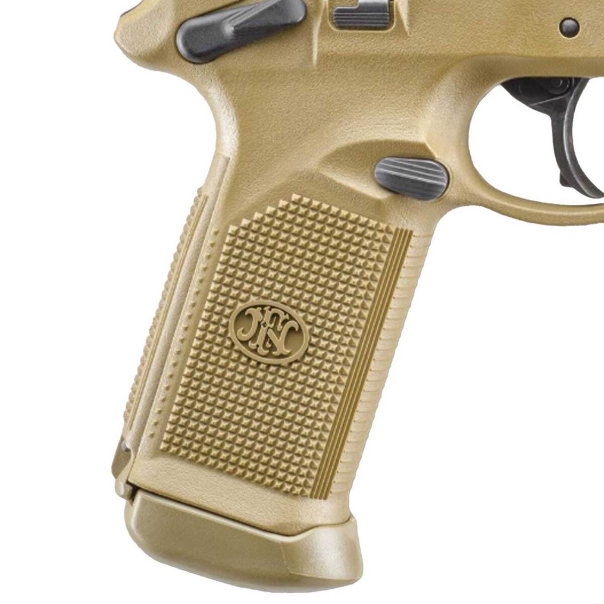 FN FNX-45 Tactical w/ Holosun 45 Auto (ACP) 5.3in FDE Pistol - 15+1 Rounds - Tan FN FNX-45 Tactical w/ Holosun 45 Auto (ACP) 5.3in FDE Pistol - 15+1 Rounds - Tan