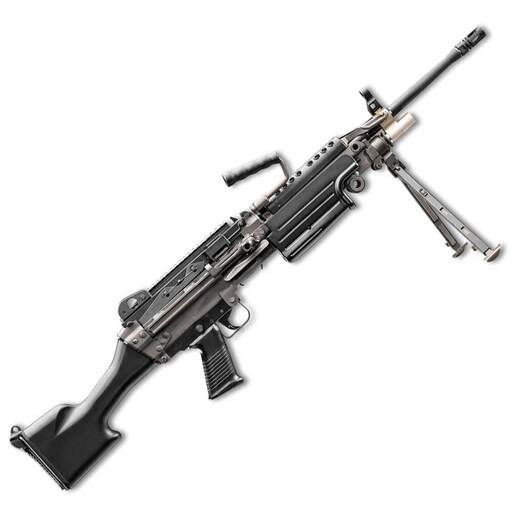 FN M249S 5.56mm NATO 18.5in Black Semi Automatic Rifle - 30+1 Rounds - Black image