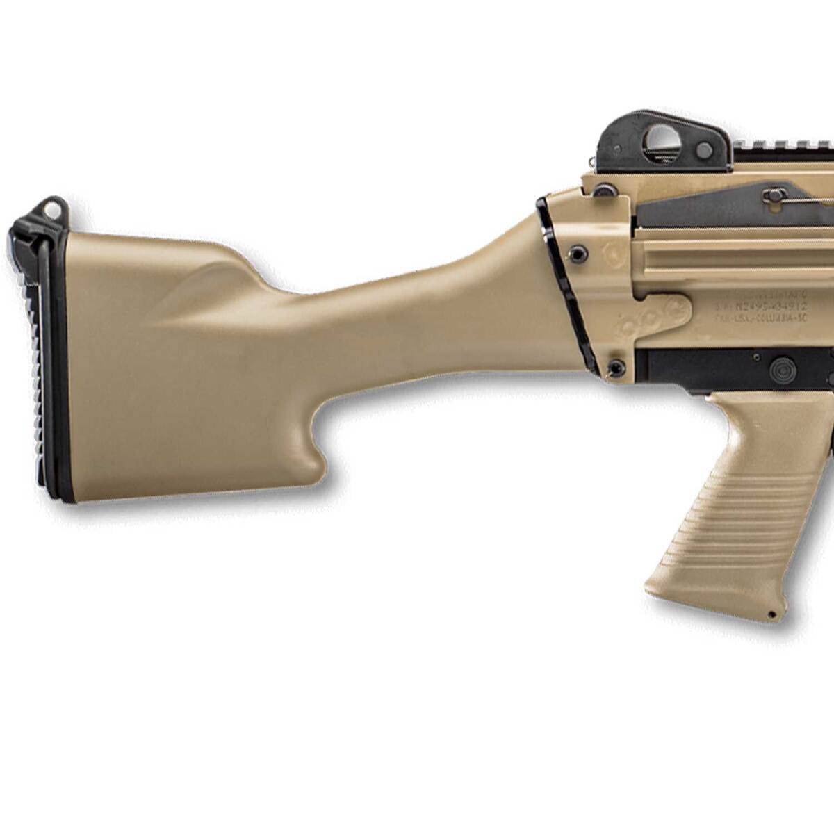 FN M249S 5.56mm NATO 18.5in FDE Semi Automatic Rifle - 30+1 Rounds - Brown FN M249S 5.56mm NATO 18.5in FDE Semi Automatic Rifle - 30+1 Rounds - Brown