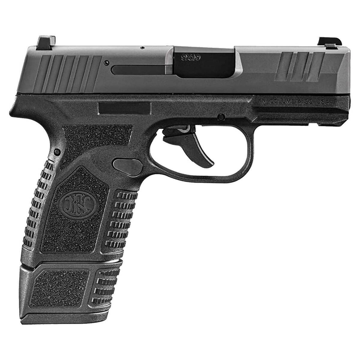 FN Reflex 9mm Luger 3.3in Black Pistol - 15+1 Rounds - Black FN Reflex 9mm Luger 3.3in Black Pistol - 15+1 Rounds - Black