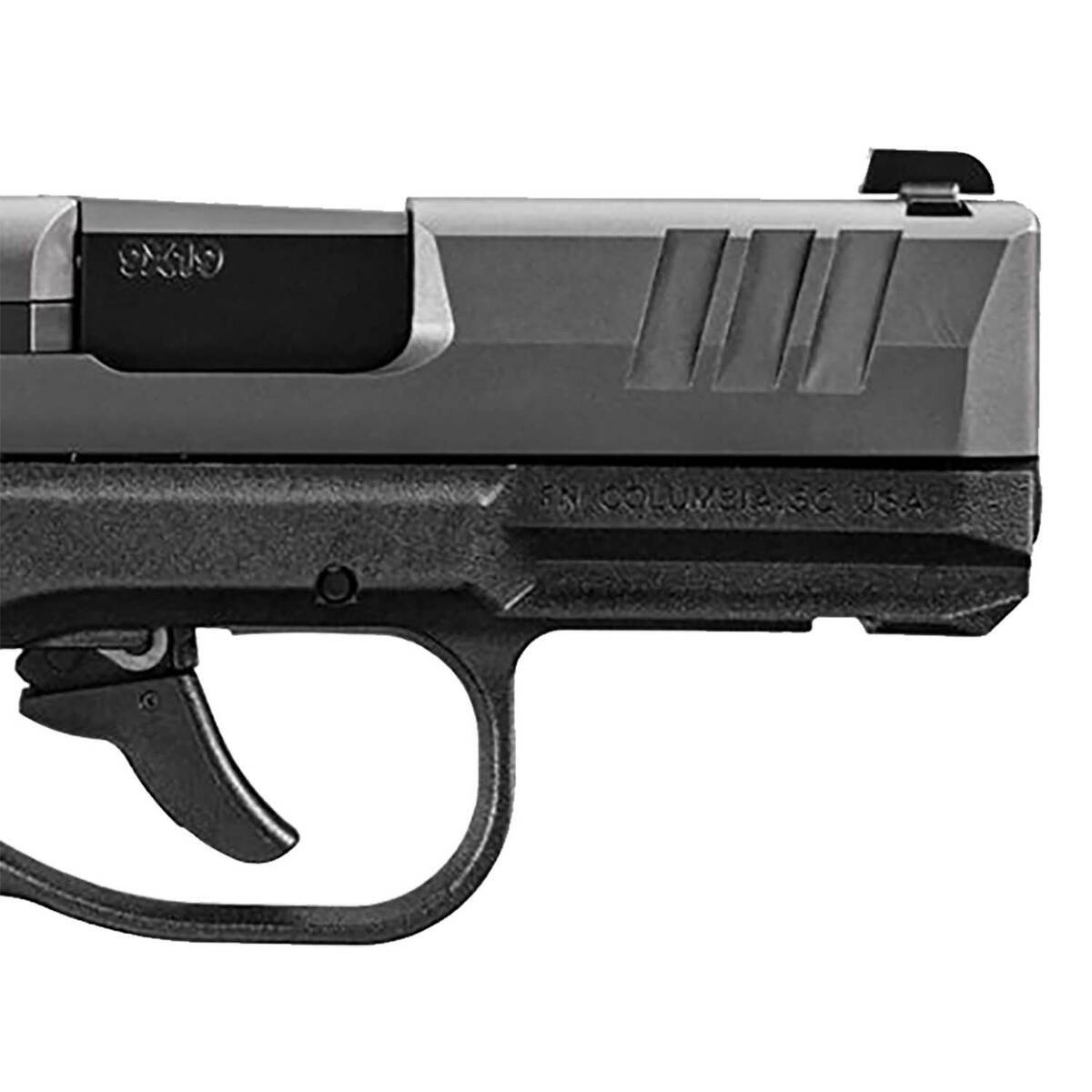FN Reflex 9mm Luger 3.3in Black Pistol - 15+1 Rounds - Black FN Reflex 9mm Luger 3.3in Black Pistol - 15+1 Rounds - Black