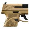 FN Reflex 9mm Luger 3.3in Flat Dark Earth Pistol - 10+1 Rounds - Tan