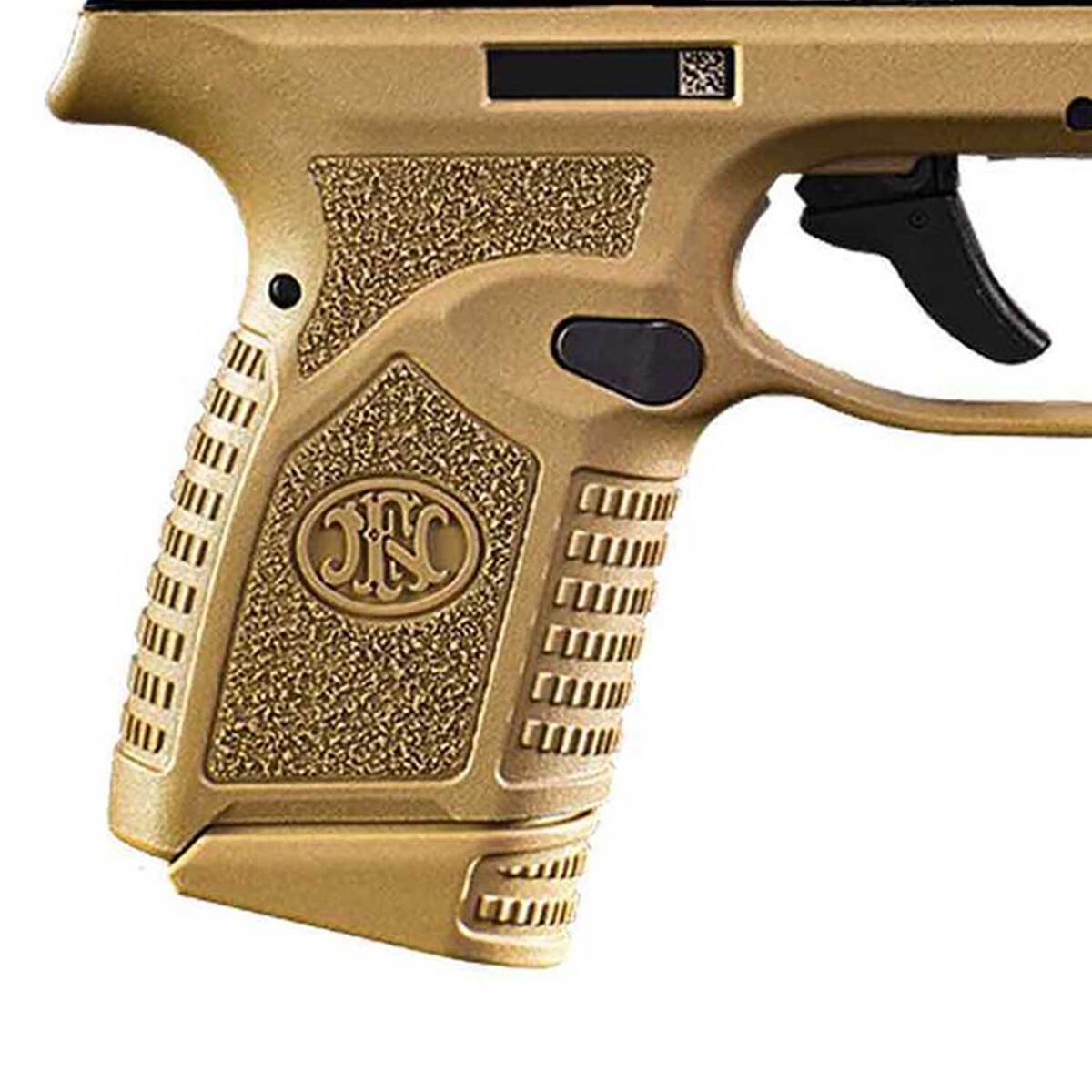 FN Reflex 9mm Luger 3.3in Flat Dark Earth Pistol w/ Viridian Green Dot - 15 Rounds - Tan FN Reflex 9mm Luger 3.3in Flat Dark Earth Pistol w/ Viridian Green Dot - 15 Rounds - Tan