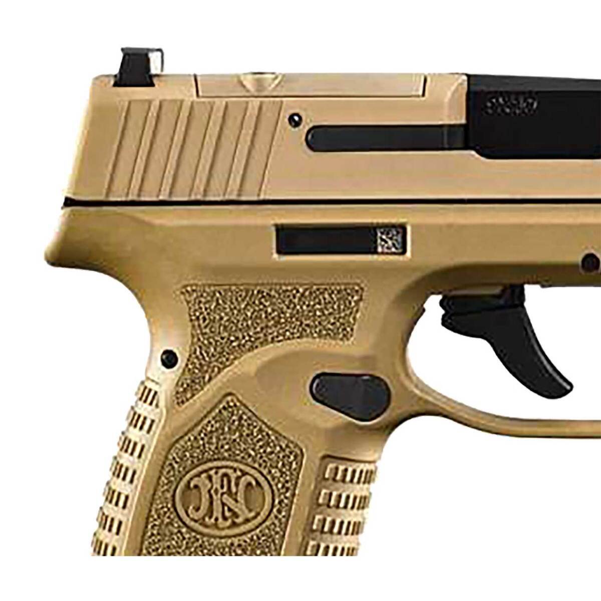 FN Reflex MRD 9mm Luger 3.3in Flat Dark Earth Pistol - 15+1 Rounds ...