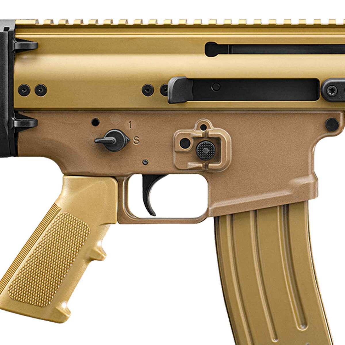 FN SCAR 15P 5.56mm NATO 7.5in FDE Anodized Modern Sporting Pistol - 30+1 Rounds FN SCAR 15P 5.56mm NATO 7.5in FDE Anodized Modern Sporting Pistol - 30+1 Rounds