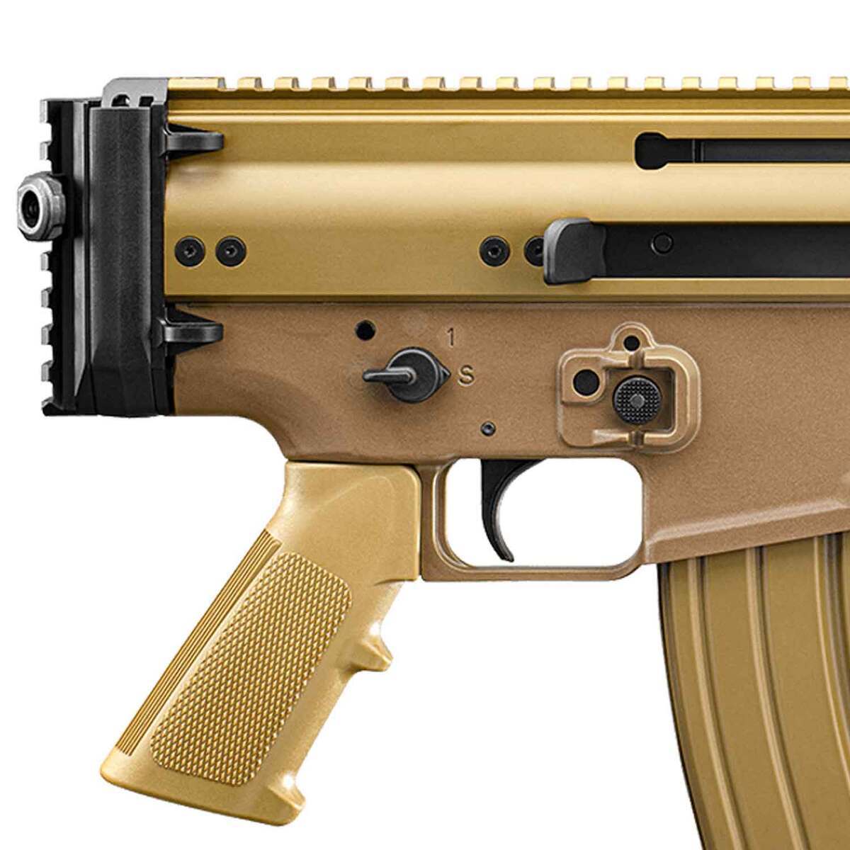FN SCAR 15P 5.56mm NATO 7.5in FDE Anodized Modern Sporting Pistol - 30+1 Rounds FN SCAR 15P 5.56mm NATO 7.5in FDE Anodized Modern Sporting Pistol - 30+1 Rounds