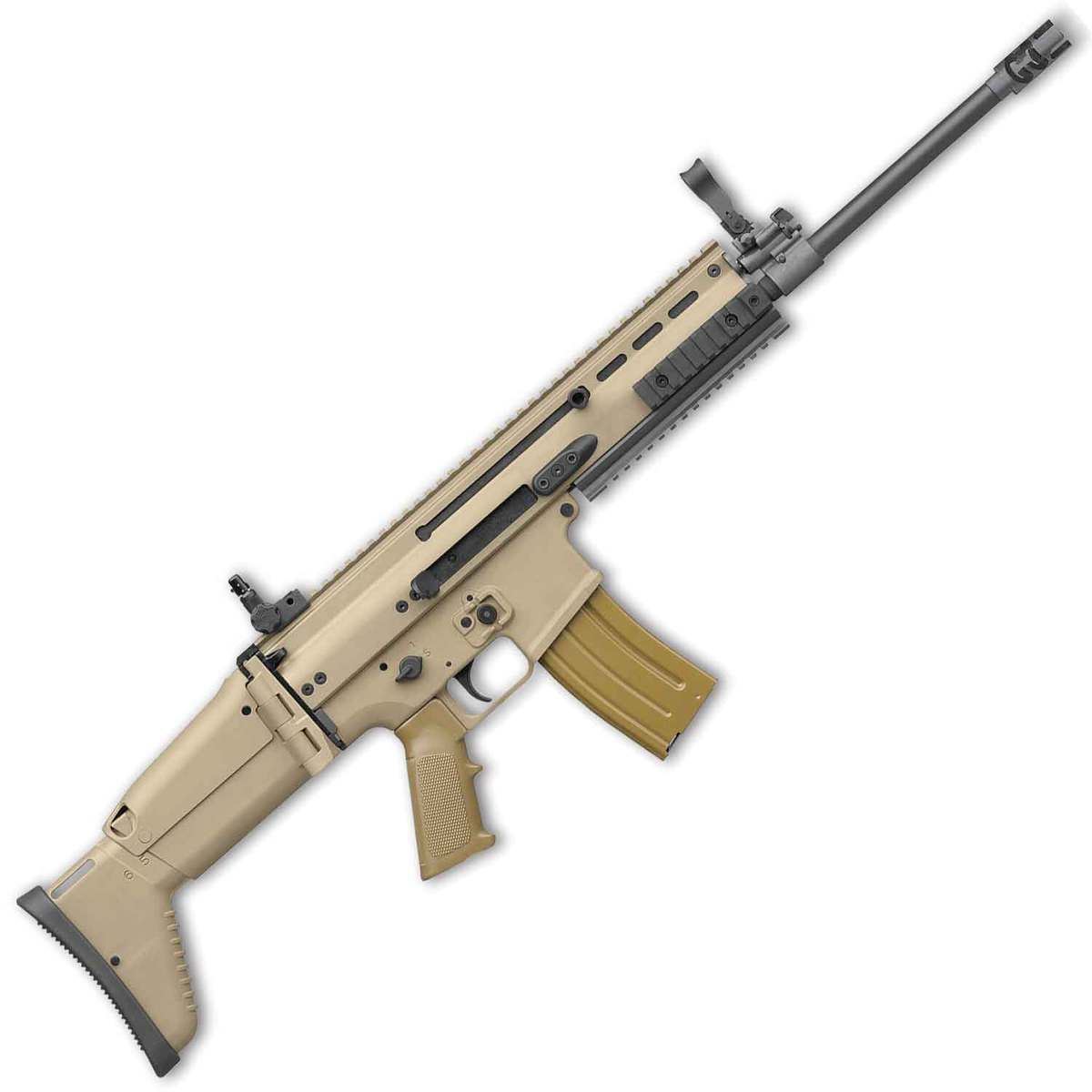 FN SCAR 16S 5.56mm NATO 16.25in FDE Semi Automatic Modern Sporting ...