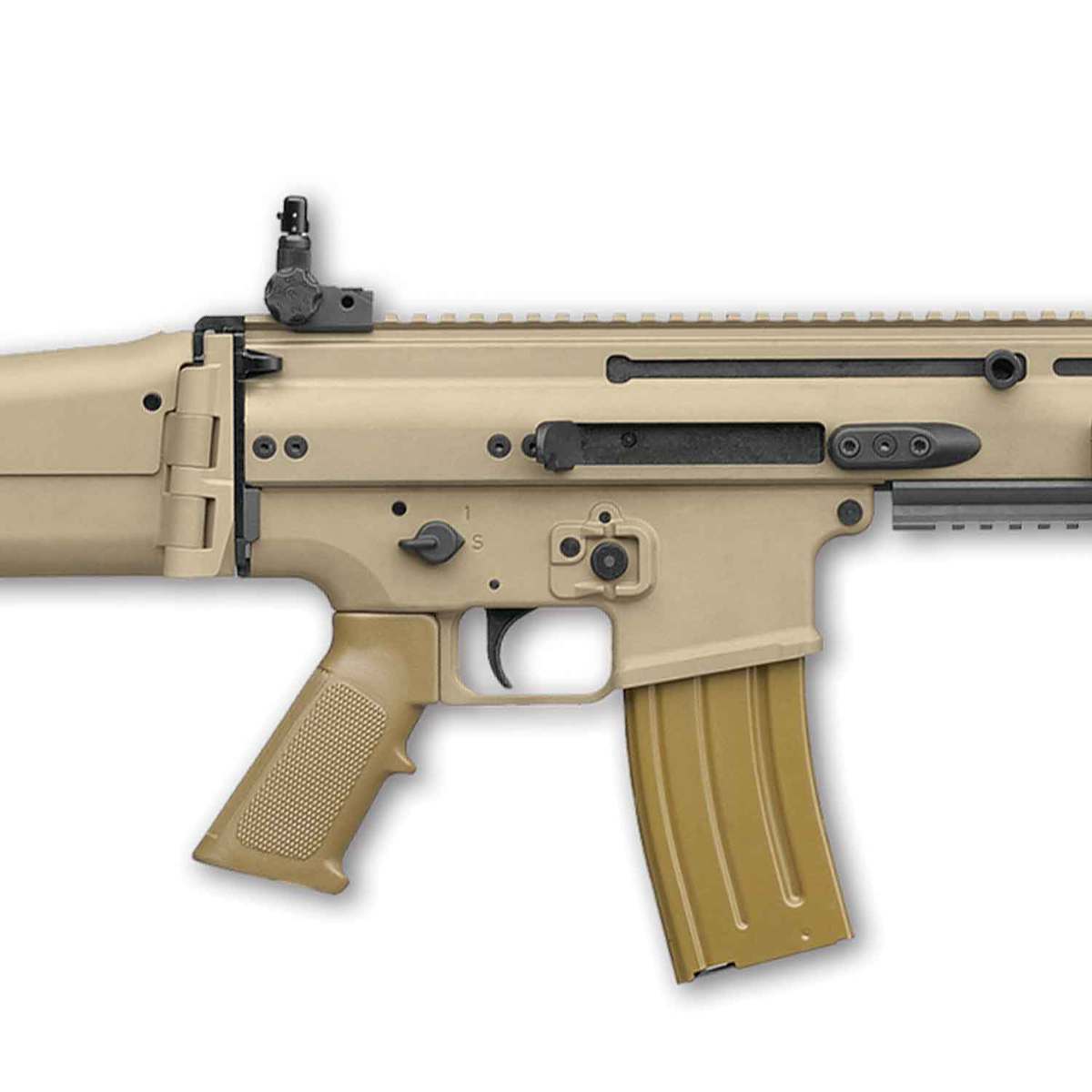 FN SCAR 16S 5.56mm NATO 16.25in FDE Semi Automatic Modern Sporting ...