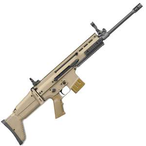 FN SCAR 16S 5.56mm NATO 16.25in Flat Dark Earth Semi Automatic Modern Sporting Rifle - 10+1 Rounds