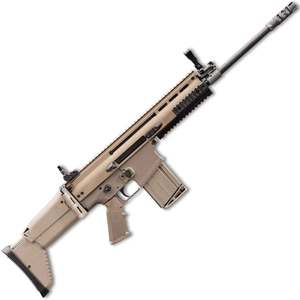 FN SCAR 17S 308 Winchester 16.2in Black/FDE Semi Automatic Modern Sporting Rifle - 10+1 Rounds