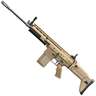 FN SCAR 17S 308 Winchester 16.2in Black/FDE Semi Automatic Modern Sporting Rifle - 10+1 Rounds - Flat Dark Earth