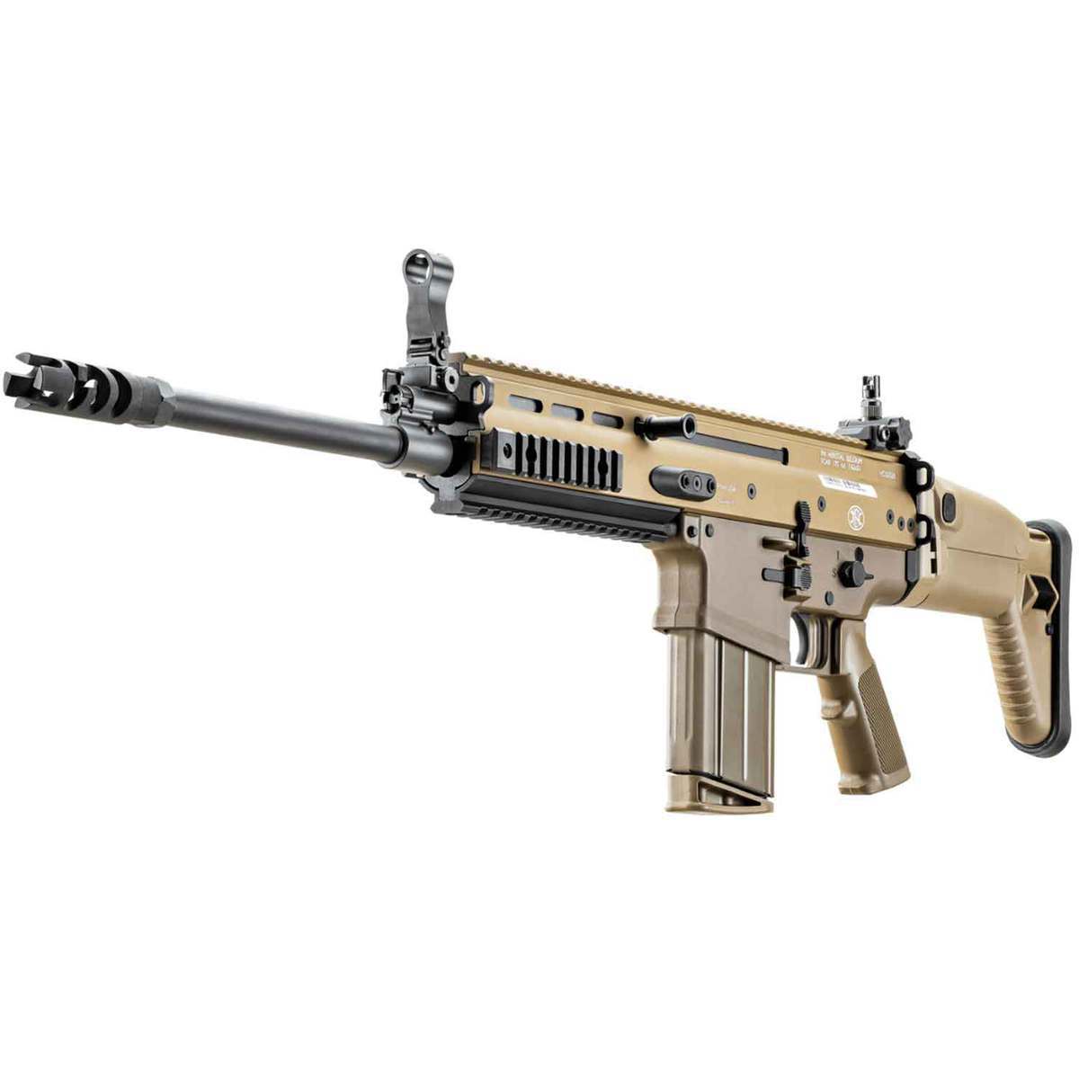 FN SCAR 17S 308 Winchester 16.2in Black/FDE Semi Automatic Modern ...