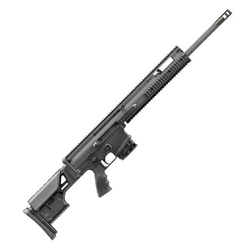 FN SCAR 20S NRCH 6.5 Creedmoor 20in Black Semi Automatic Modern Sporting Rifle - 10+1 Rounds - Black image